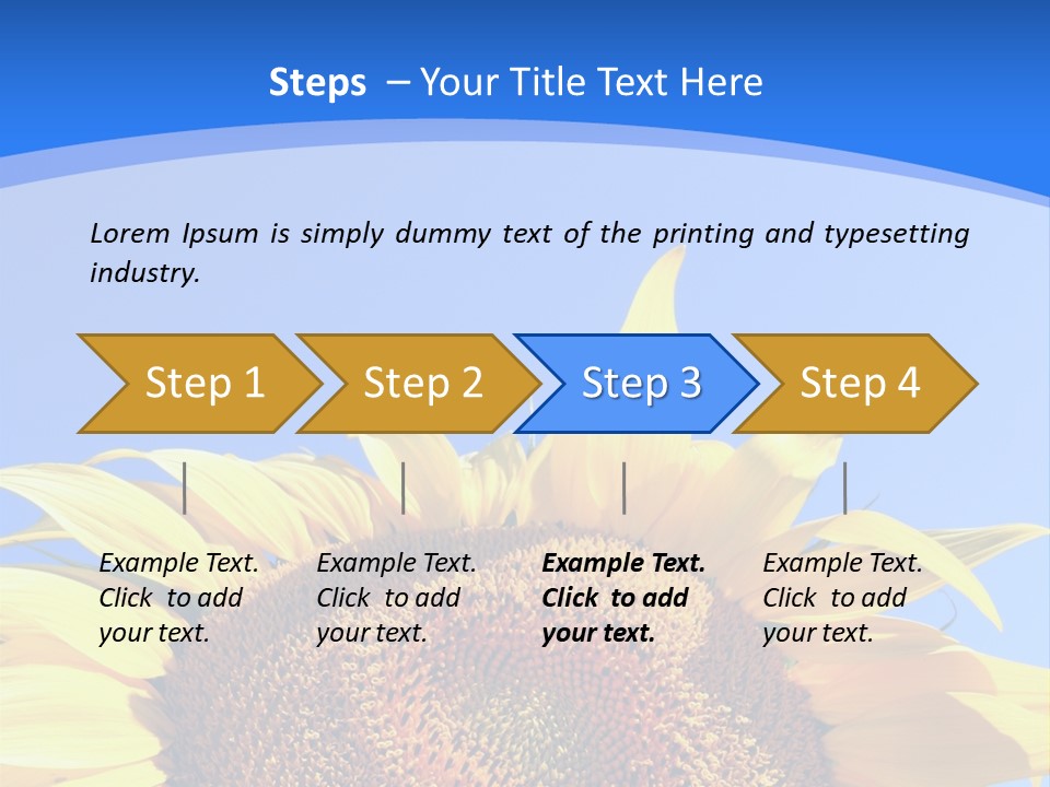 Culture Yellow Sun PowerPoint Template