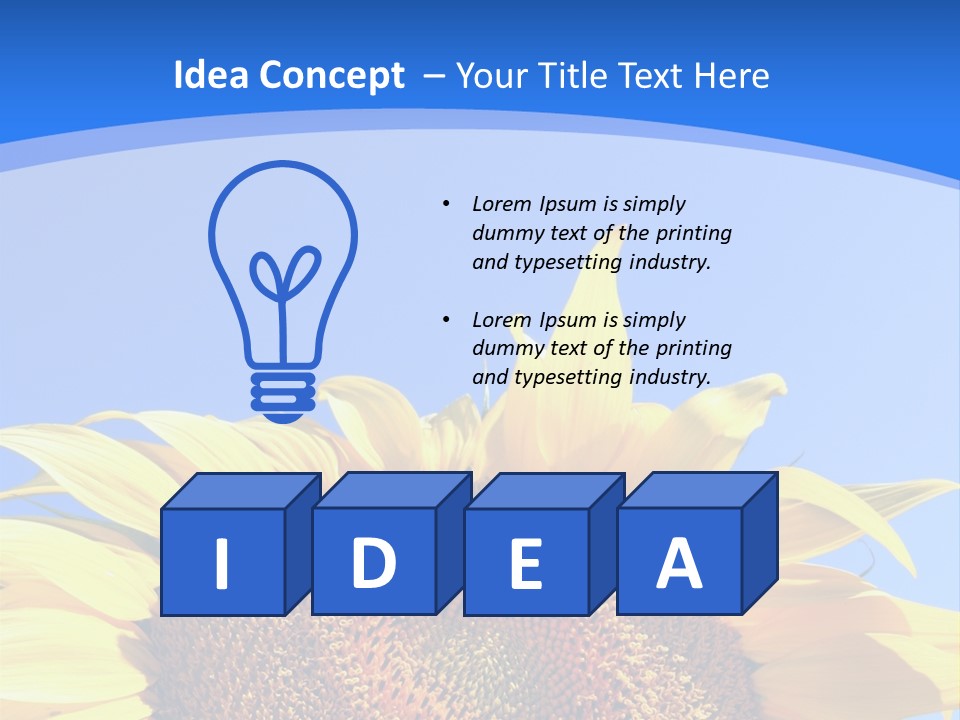 Culture Yellow Sun PowerPoint Template