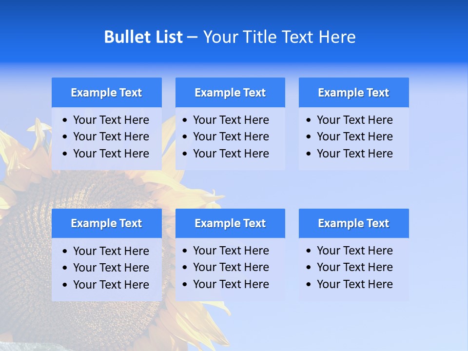 Culture Sun Cereal PowerPoint Template