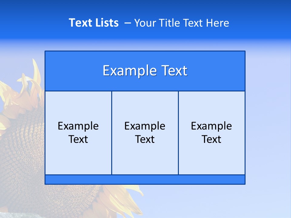 Culture Sun Cereal PowerPoint Template