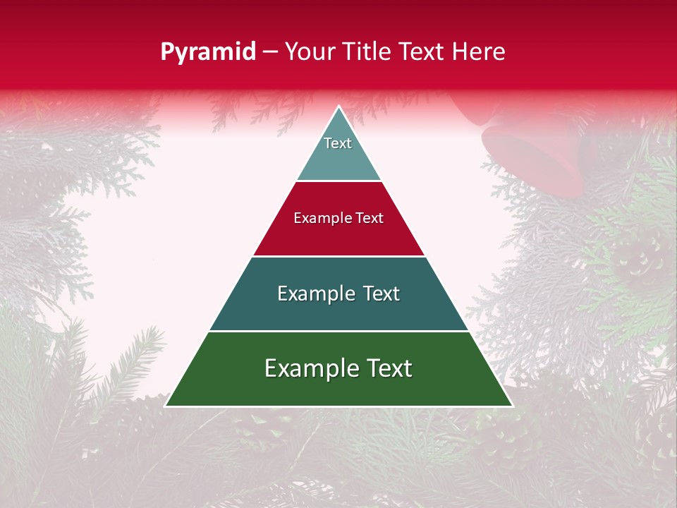 Cone Holiday Fir PowerPoint Template