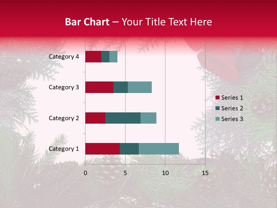 Cone Holiday Fir PowerPoint Template