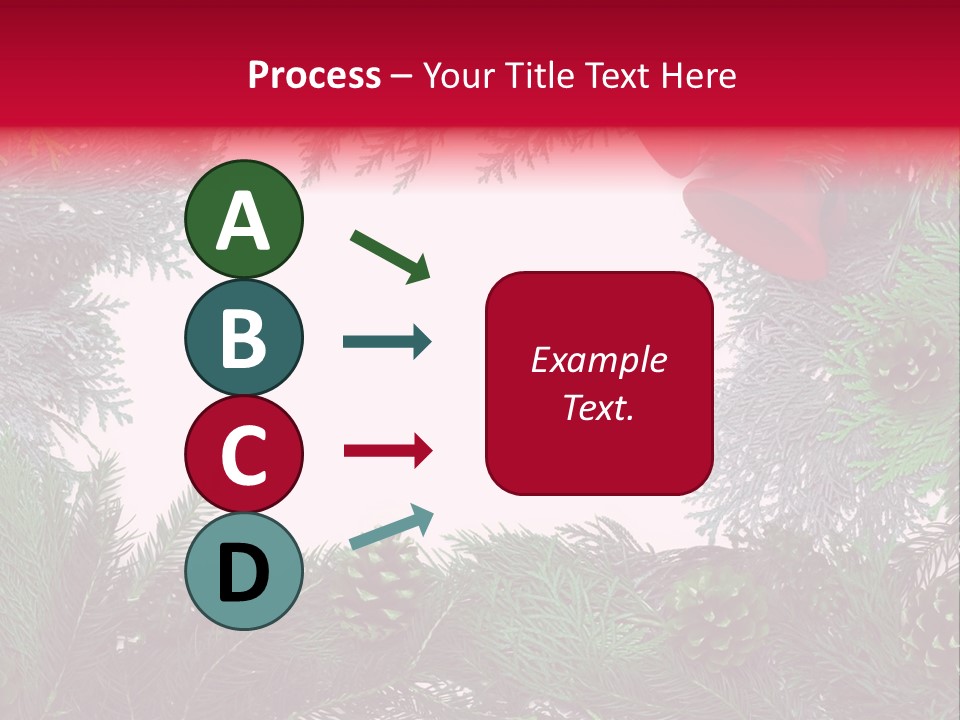 Cone Holiday Fir PowerPoint Template