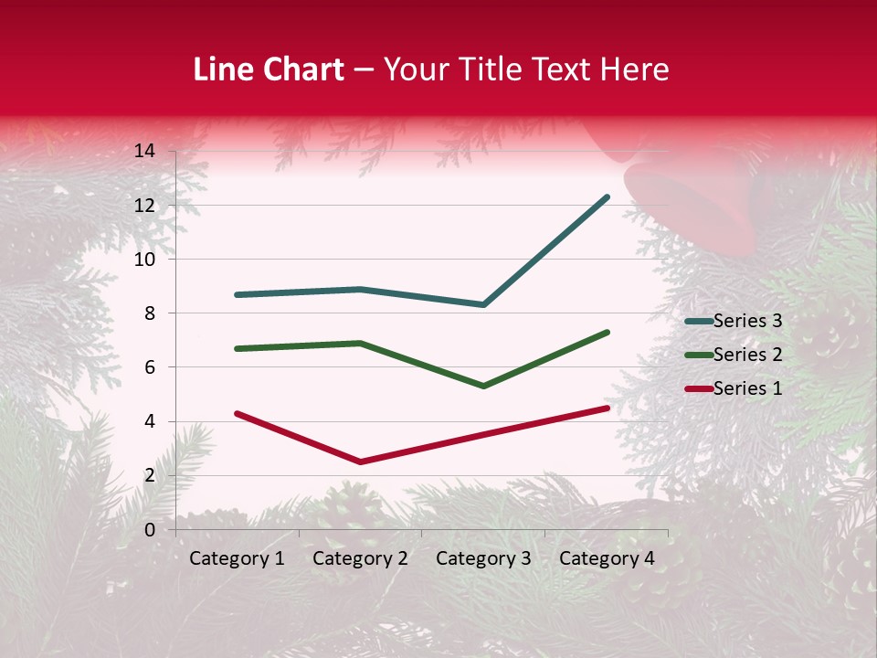 Cone Holiday Fir PowerPoint Template