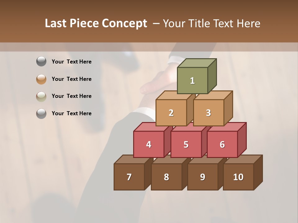 Splash Bubble Under PowerPoint Template