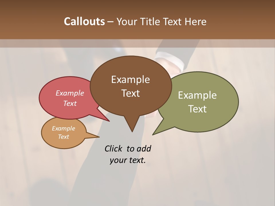 Splash Bubble Under PowerPoint Template
