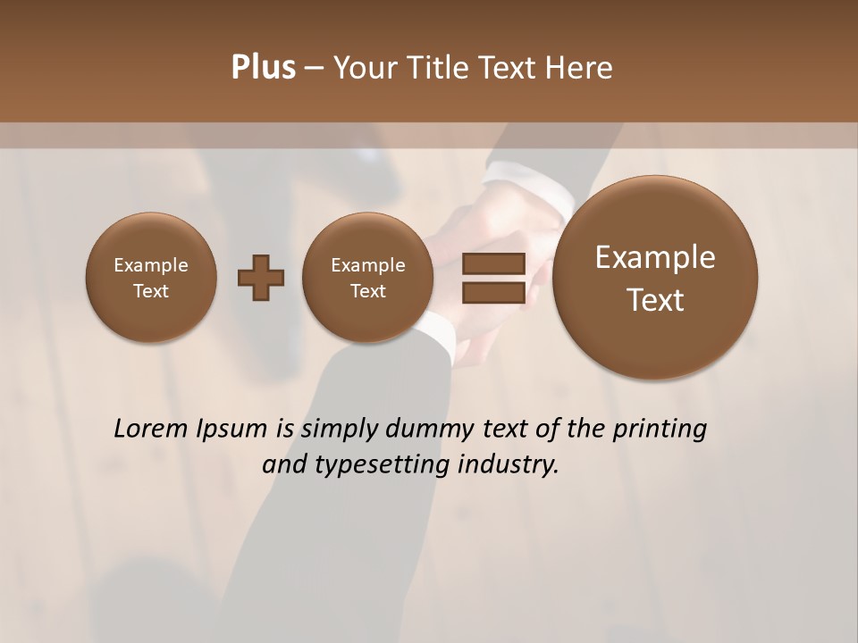 Splash Bubble Under PowerPoint Template
