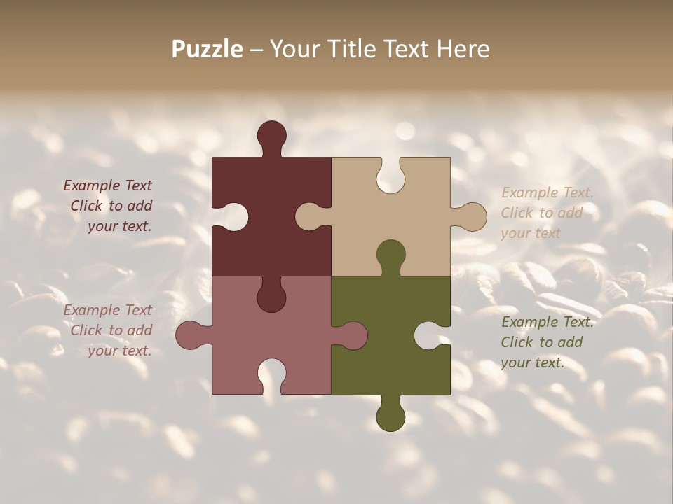 Mocha Drink Java PowerPoint Template