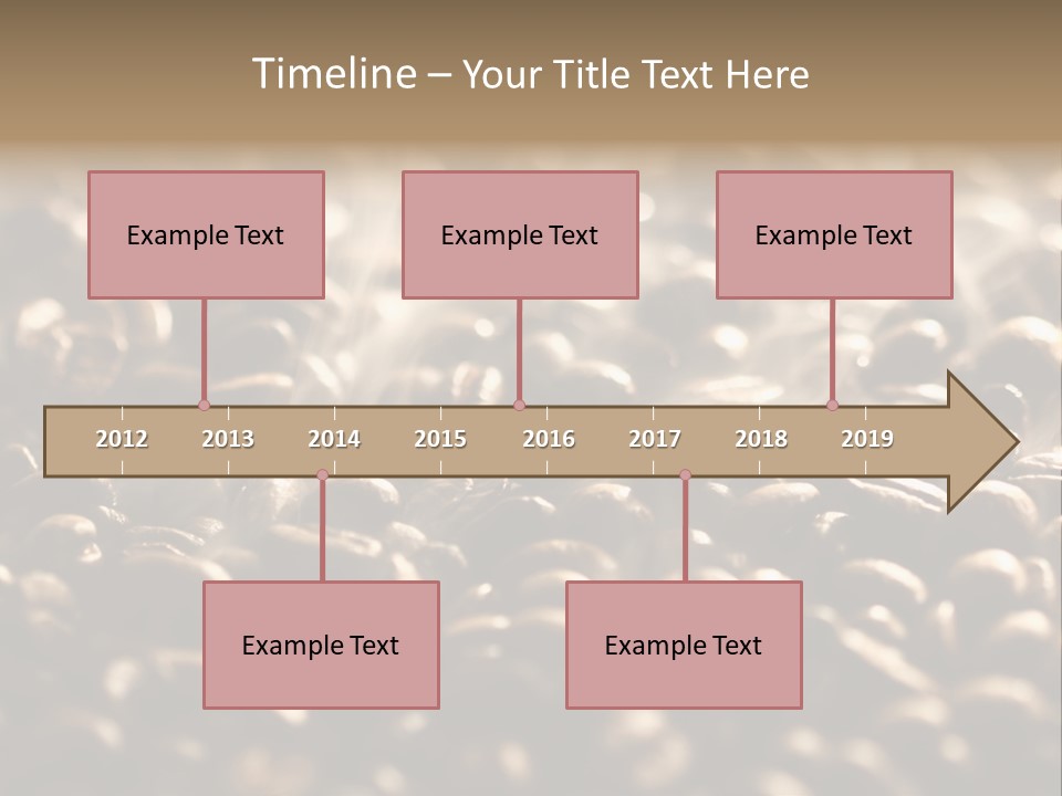 Mocha Drink Java PowerPoint Template