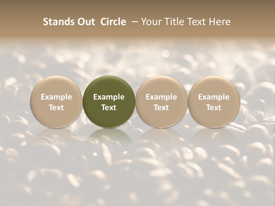 Mocha Drink Java PowerPoint Template