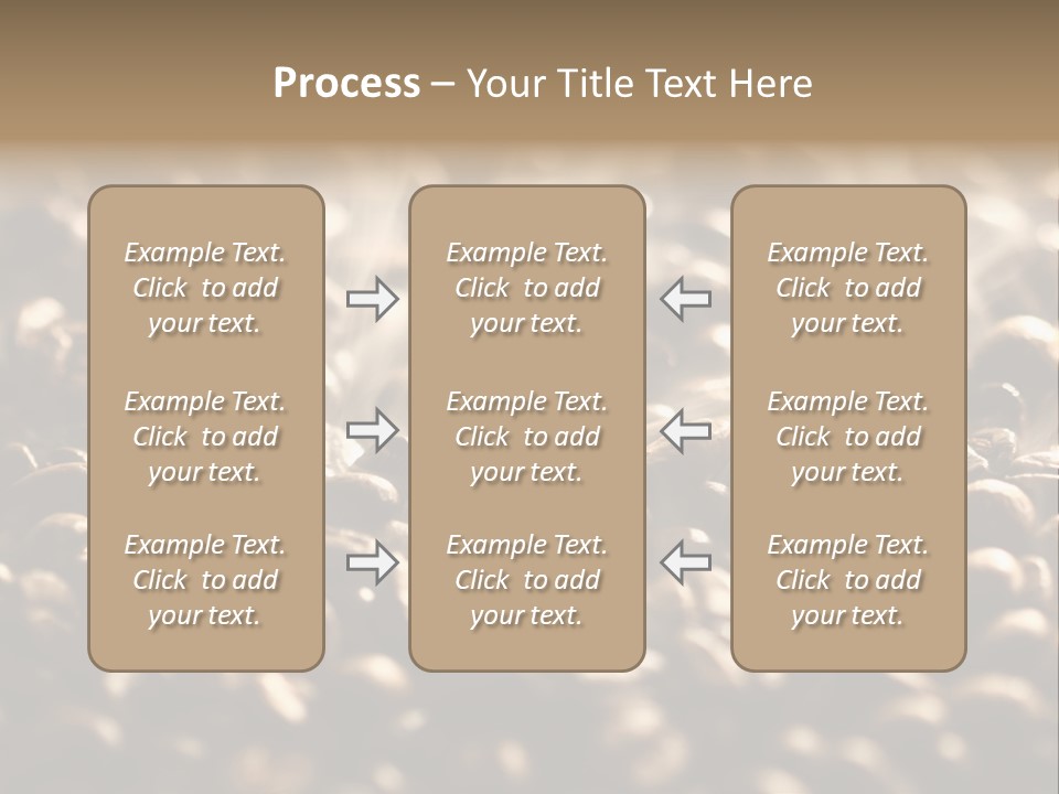 Mocha Drink Java PowerPoint Template