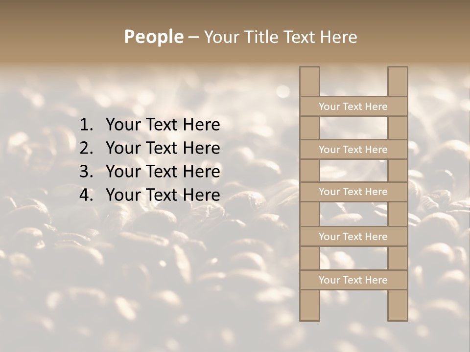 Mocha Drink Java PowerPoint Template
