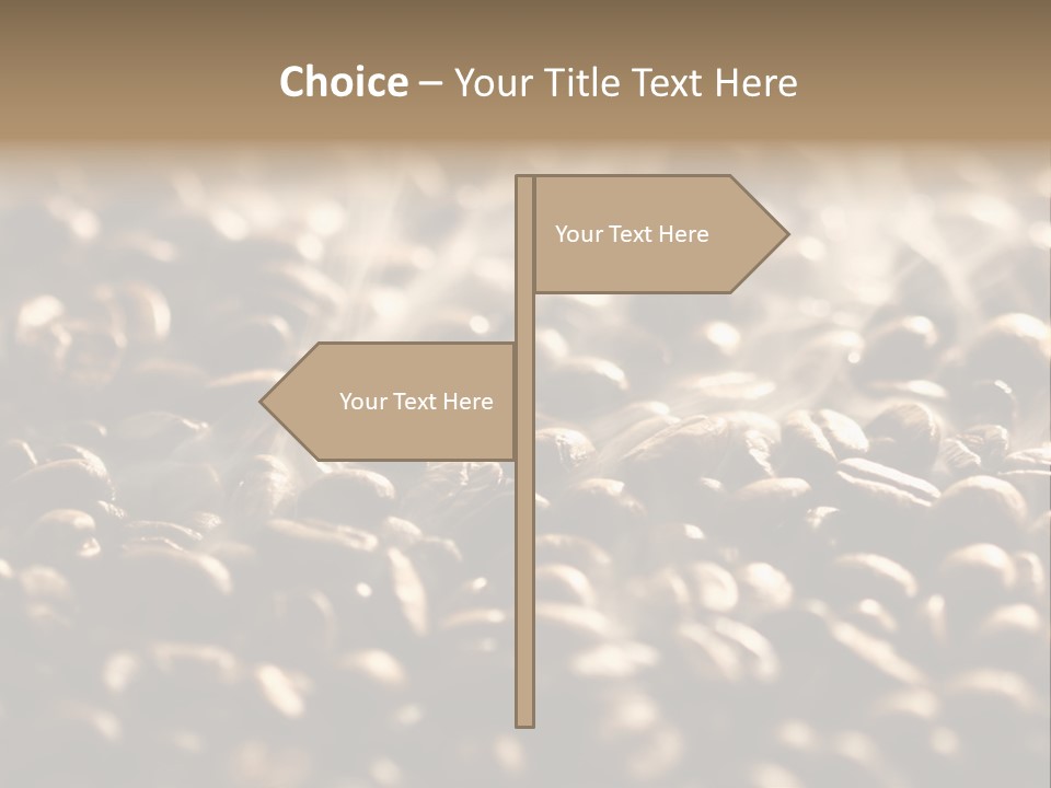 Mocha Drink Java PowerPoint Template