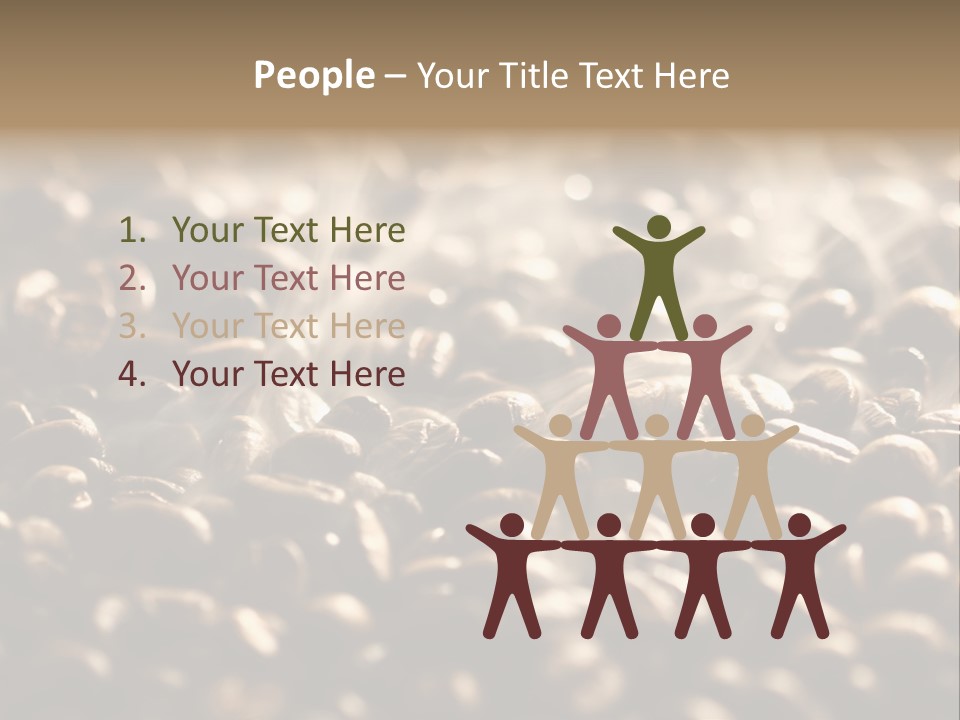 Mocha Drink Java PowerPoint Template