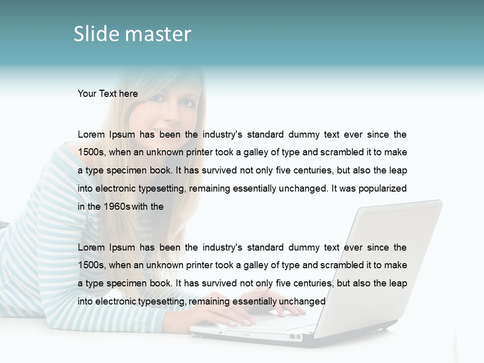 Beauty Care Comfort PowerPoint Template