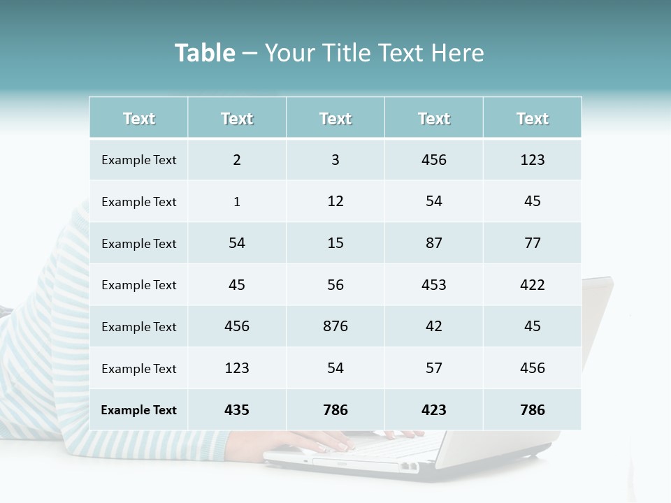 Beauty Care Comfort PowerPoint Template