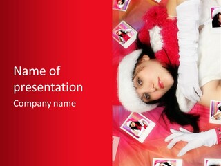 People Young Santa PowerPoint Template