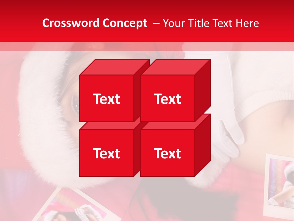 People Young Santa PowerPoint Template