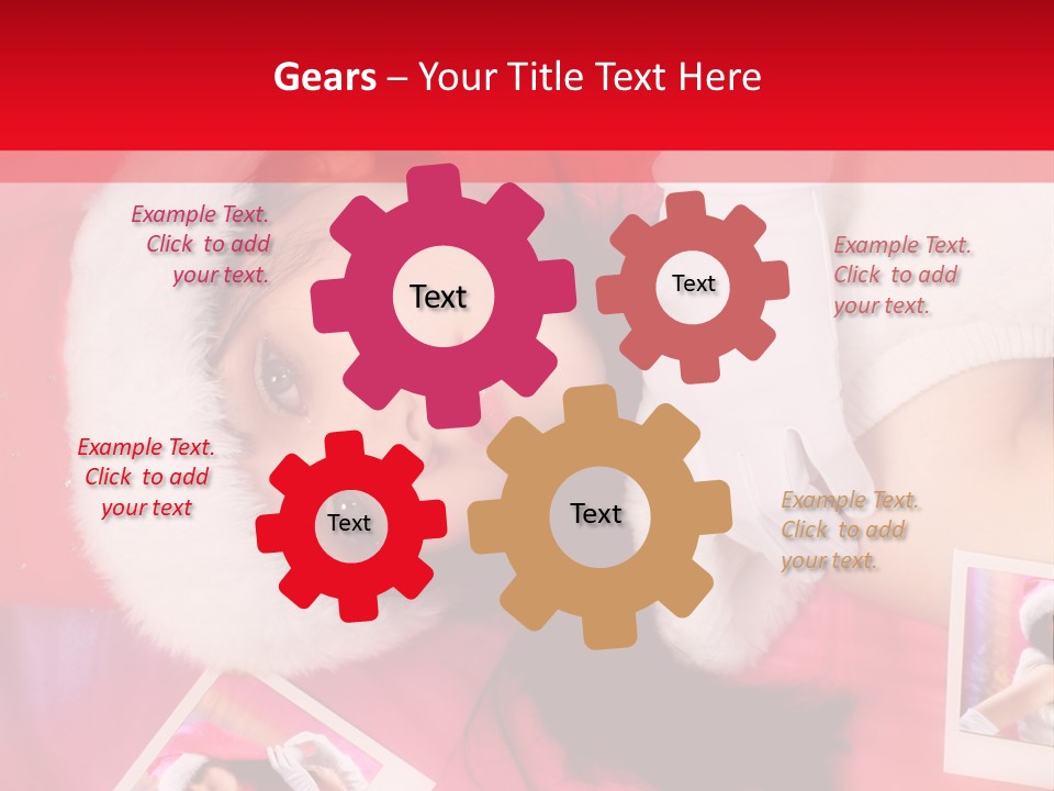 People Young Santa PowerPoint Template