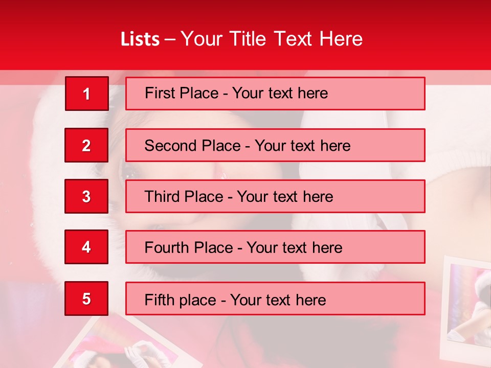 People Young Santa PowerPoint Template