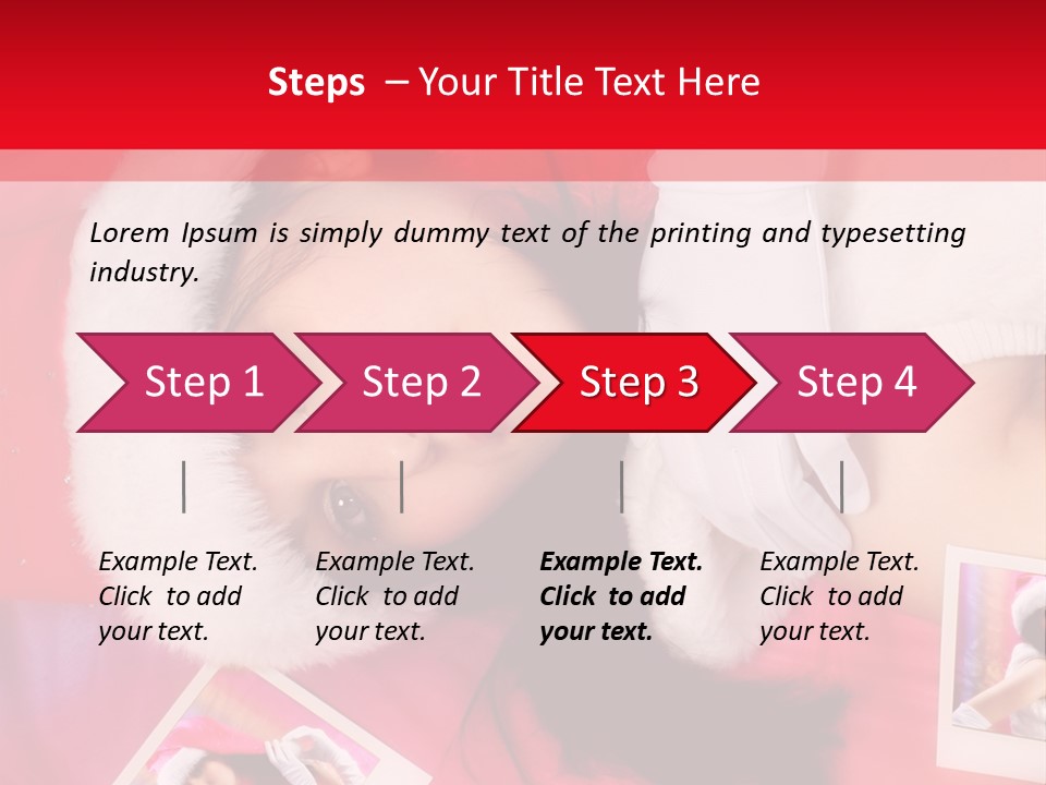 People Young Santa PowerPoint Template