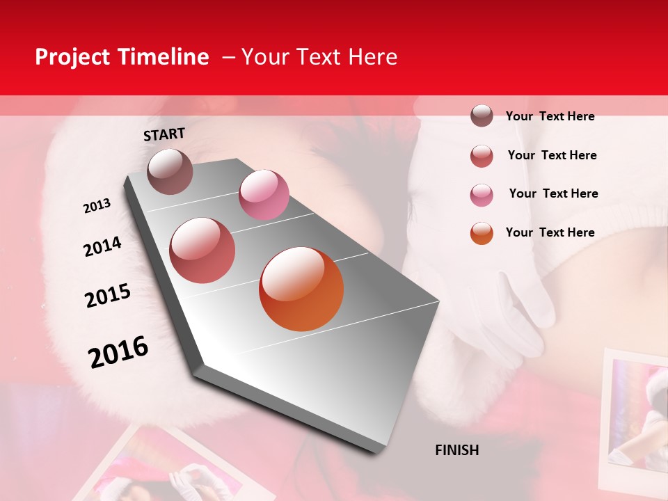 People Young Santa PowerPoint Template