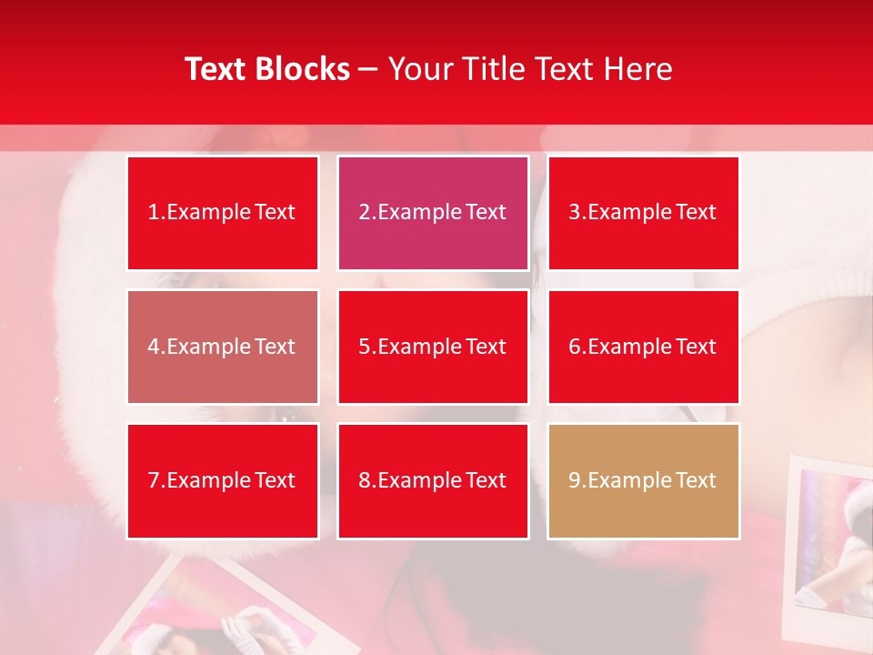 People Young Santa PowerPoint Template