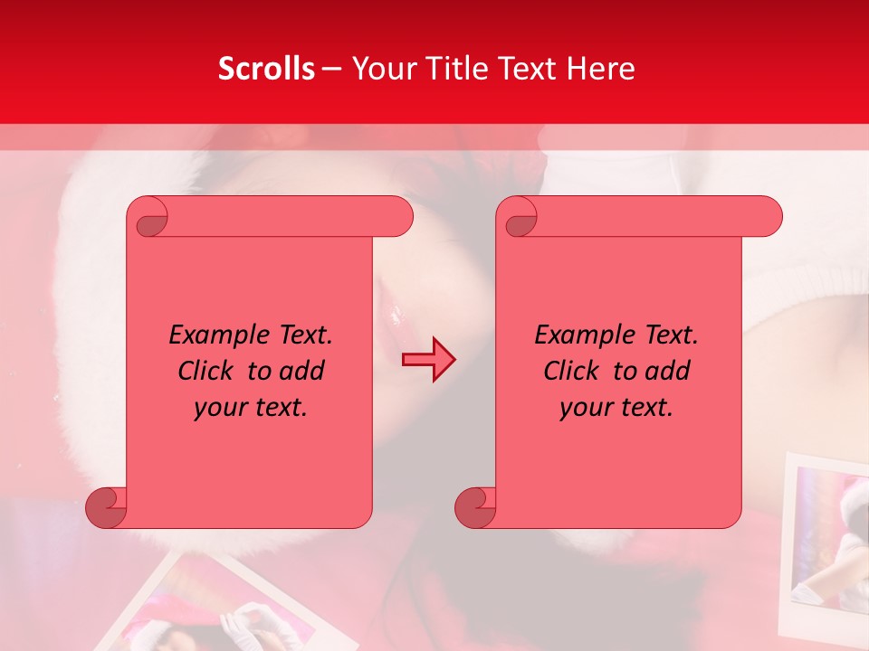 People Young Santa PowerPoint Template