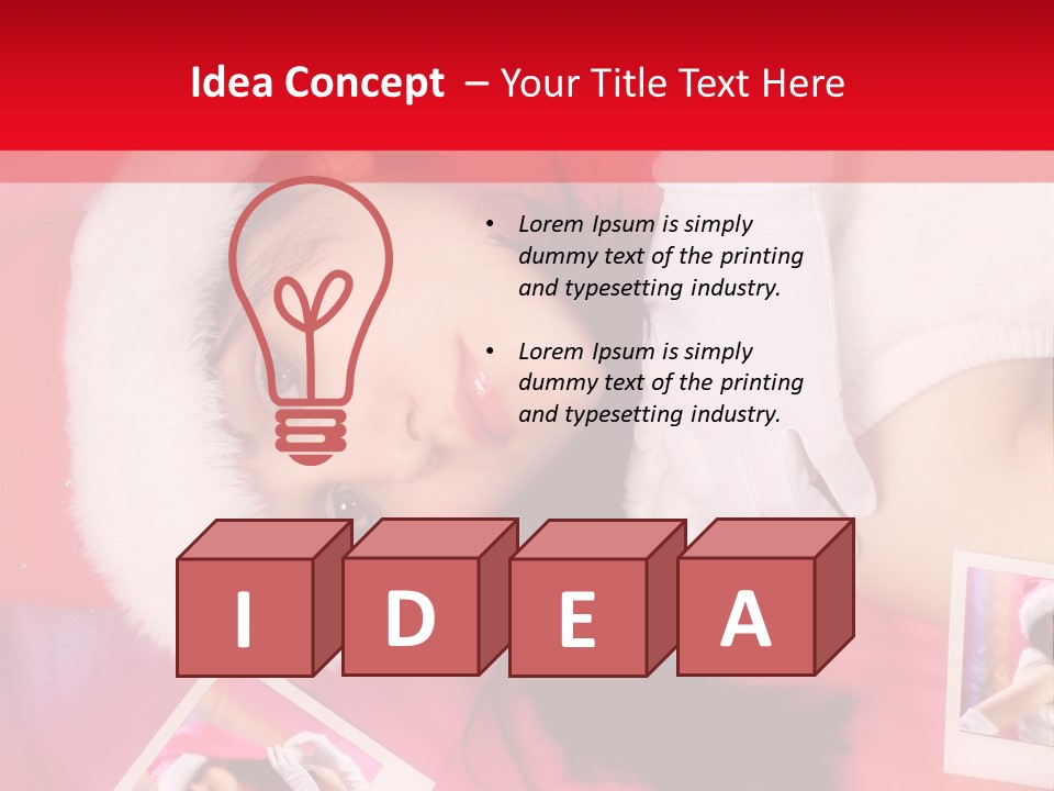 People Young Santa PowerPoint Template