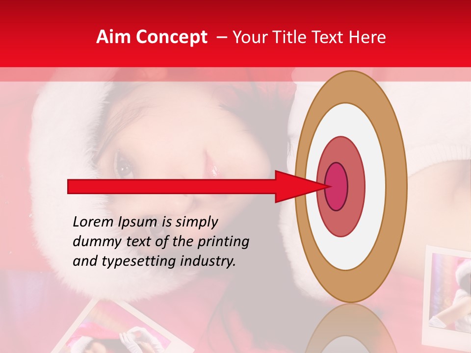 People Young Santa PowerPoint Template