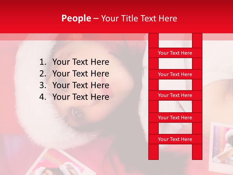 People Young Santa PowerPoint Template