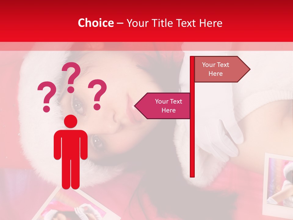 People Young Santa PowerPoint Template