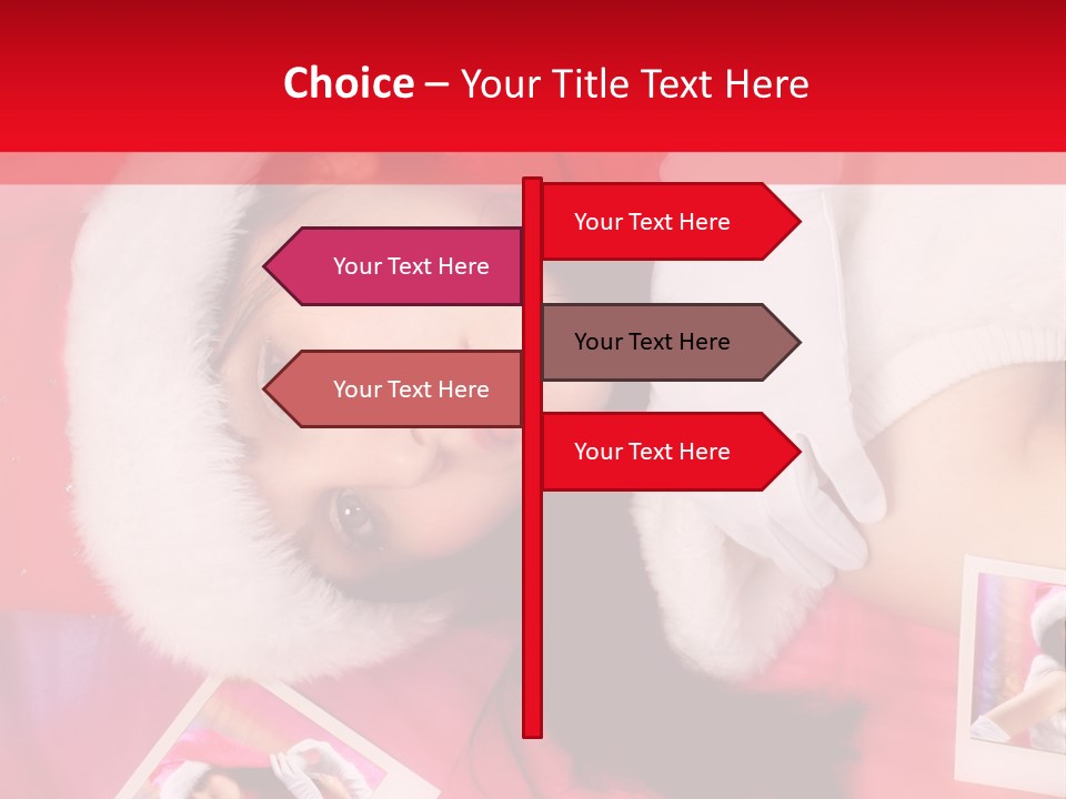 People Young Santa PowerPoint Template