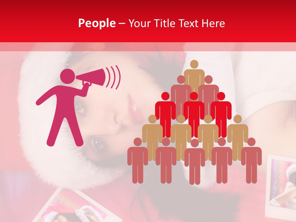 People Young Santa PowerPoint Template
