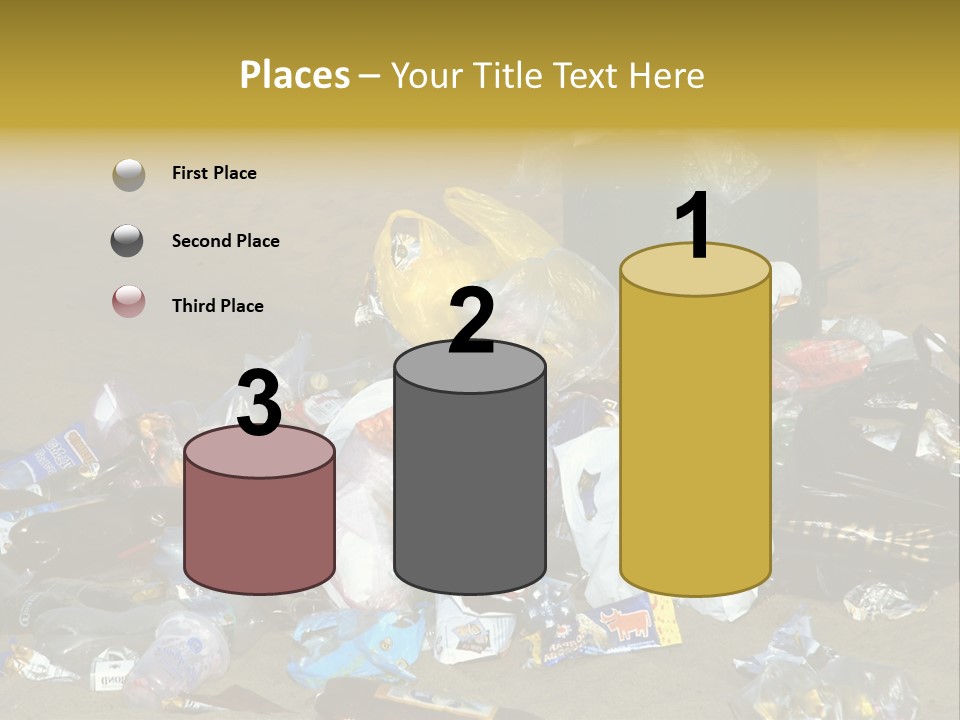 Stone Fill Polluting PowerPoint Template