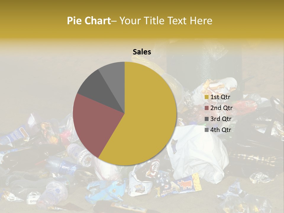 Stone Fill Polluting PowerPoint Template