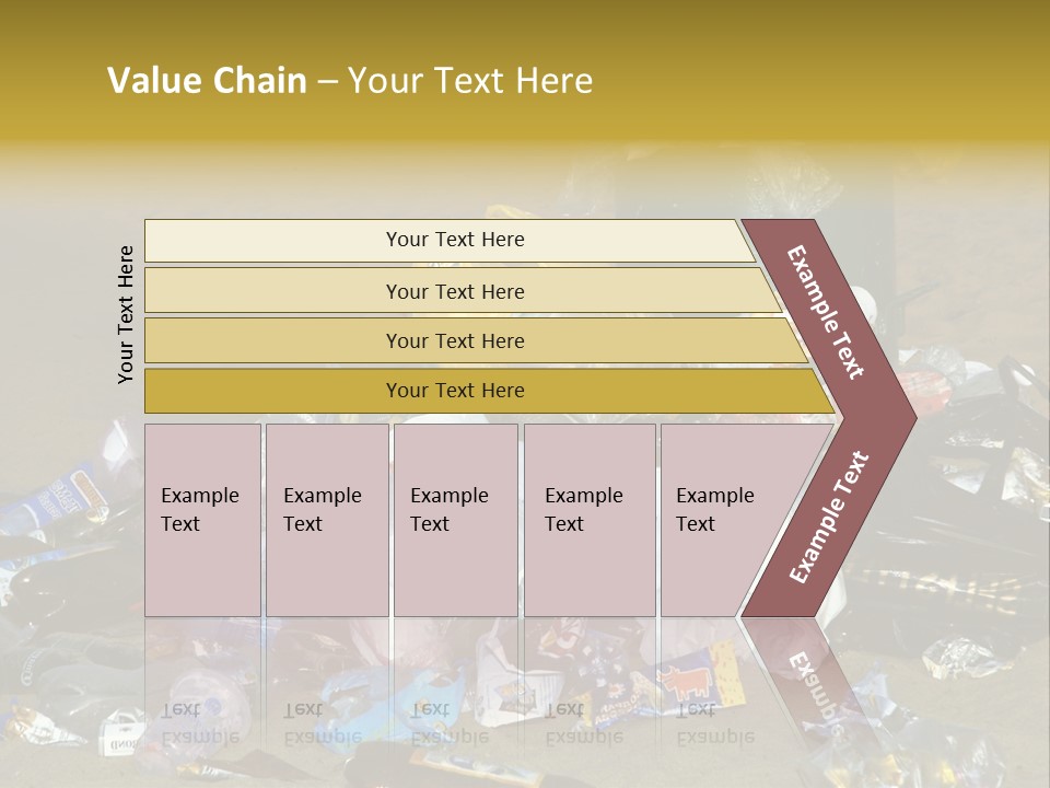 Stone Fill Polluting PowerPoint Template