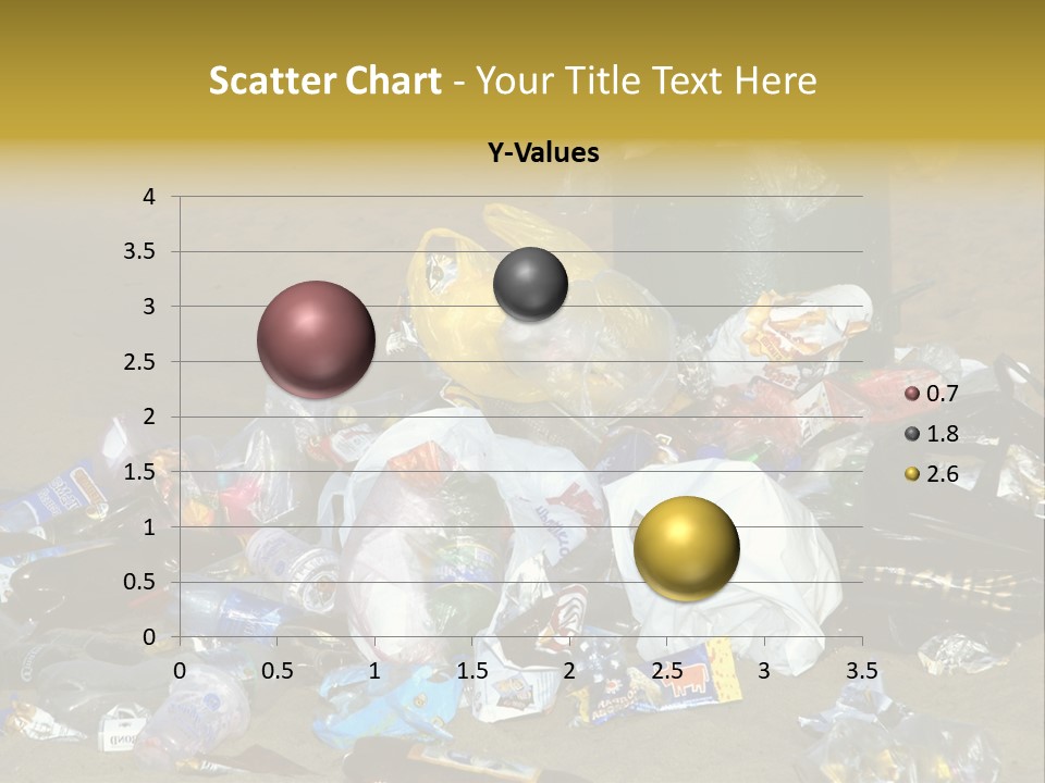 Stone Fill Polluting PowerPoint Template