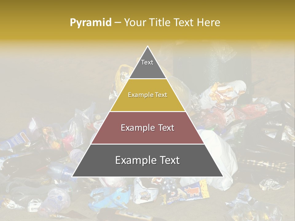 Stone Fill Polluting PowerPoint Template