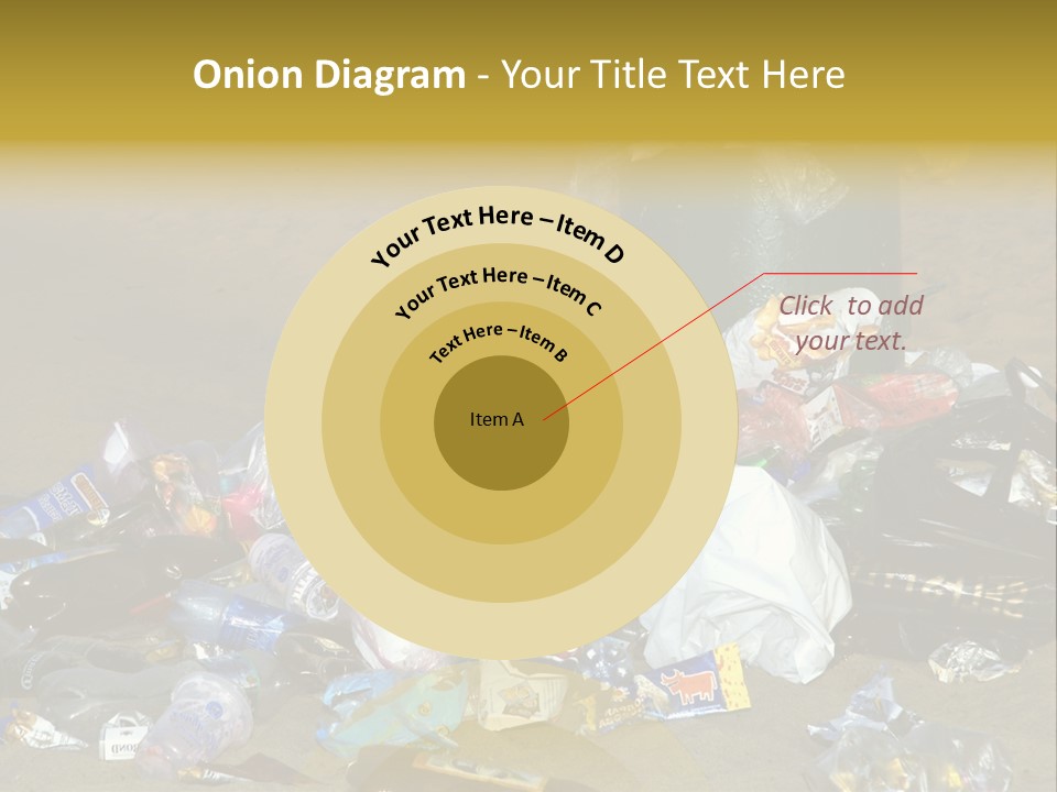 Stone Fill Polluting PowerPoint Template