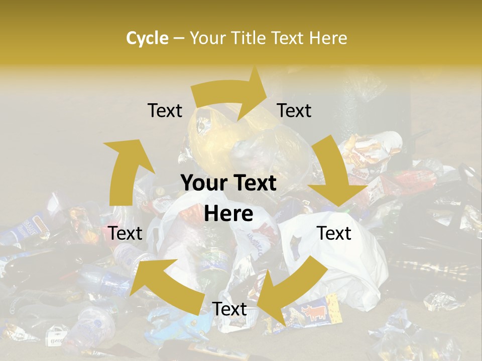 Stone Fill Polluting PowerPoint Template