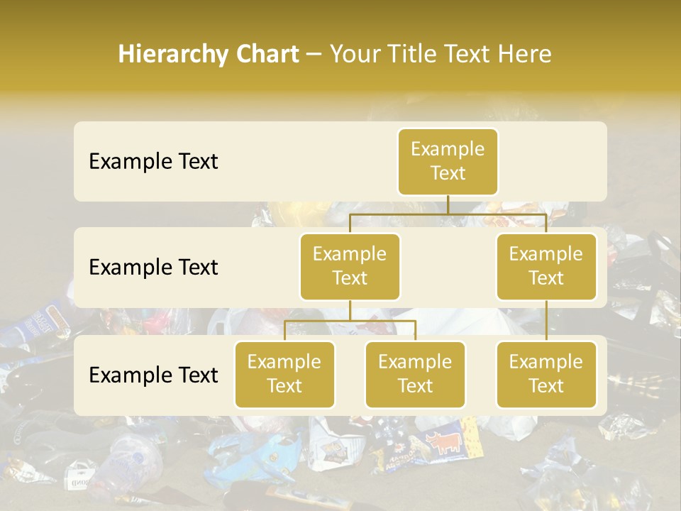 Stone Fill Polluting PowerPoint Template