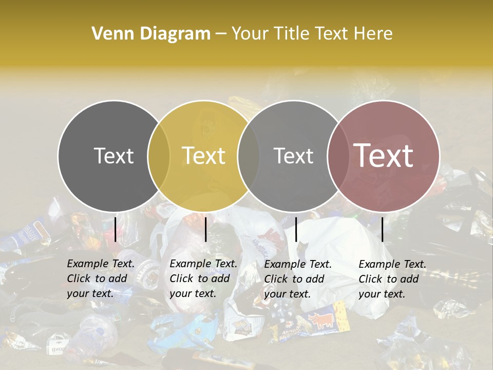 Stone Fill Polluting PowerPoint Template