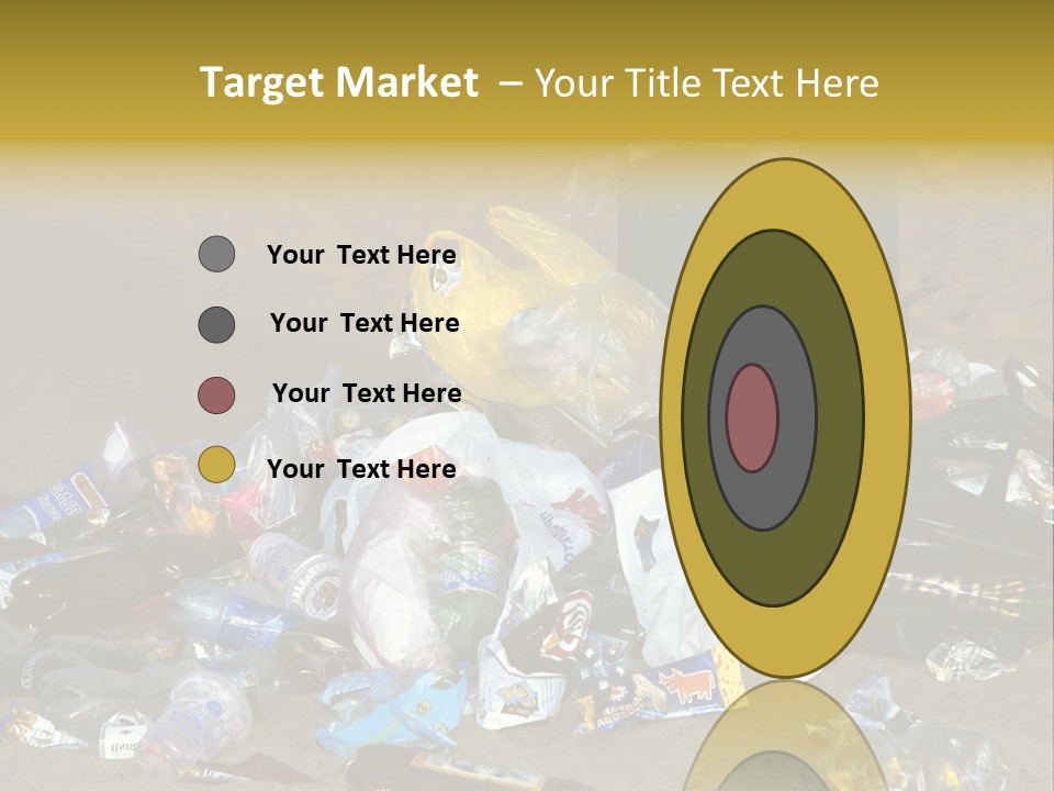 Stone Fill Polluting PowerPoint Template