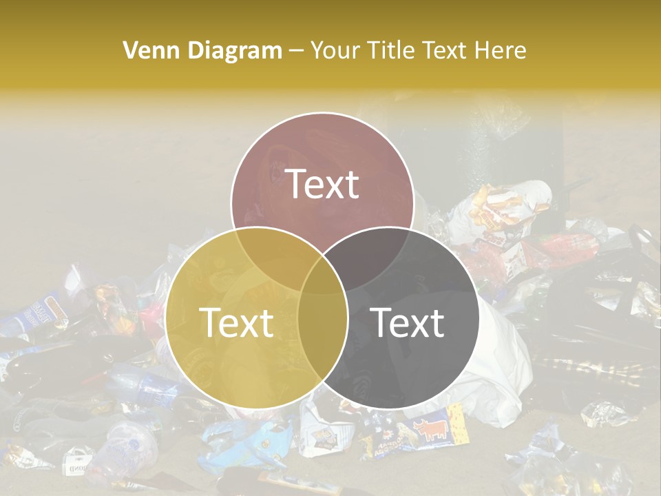 Stone Fill Polluting PowerPoint Template