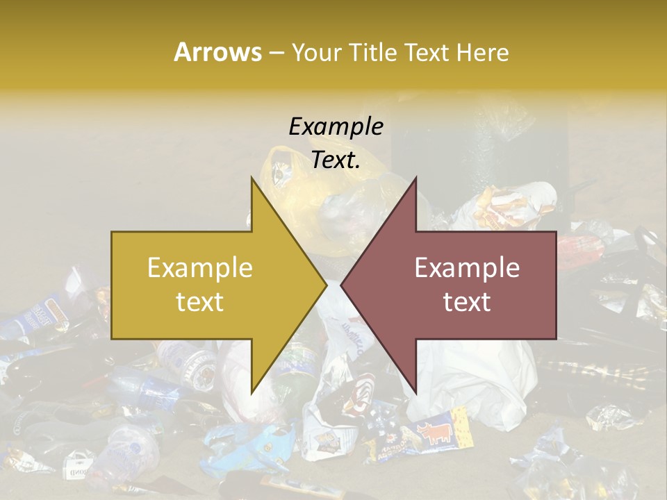Stone Fill Polluting PowerPoint Template
