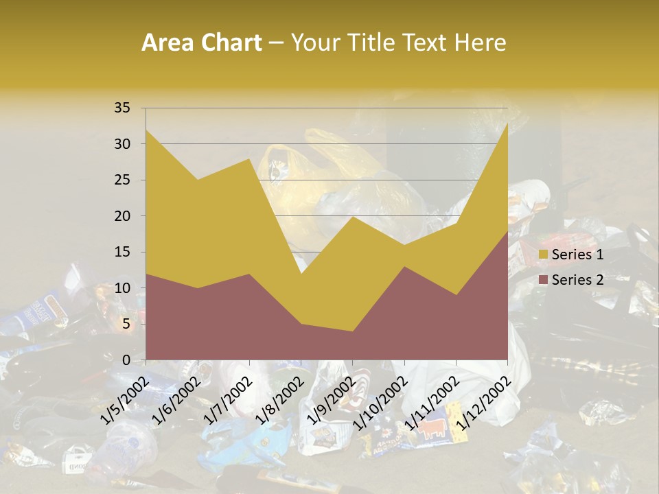 Stone Fill Polluting PowerPoint Template