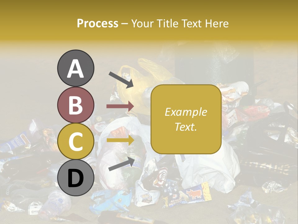 Stone Fill Polluting PowerPoint Template