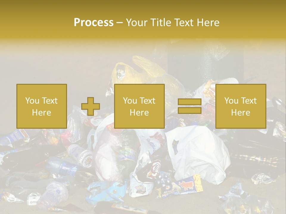 Stone Fill Polluting PowerPoint Template
