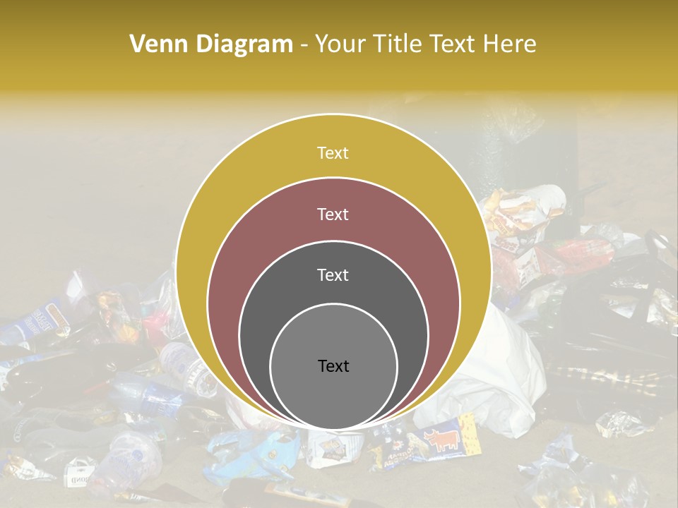 Stone Fill Polluting PowerPoint Template